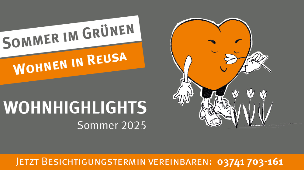 Wohnhighlights Sommer WbG Plauen